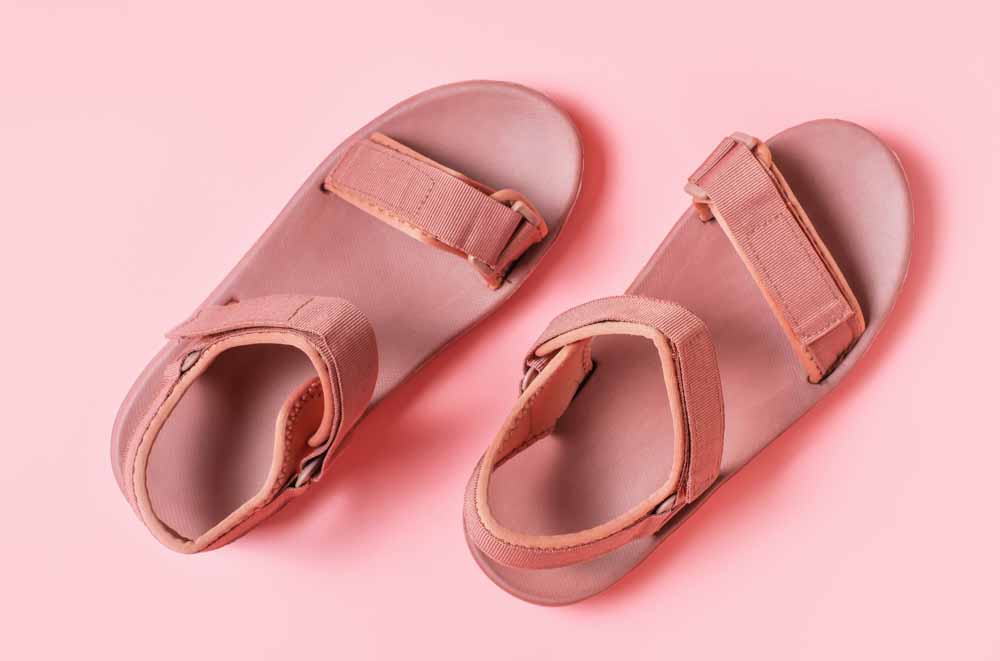 Sandal Pink Velcro 