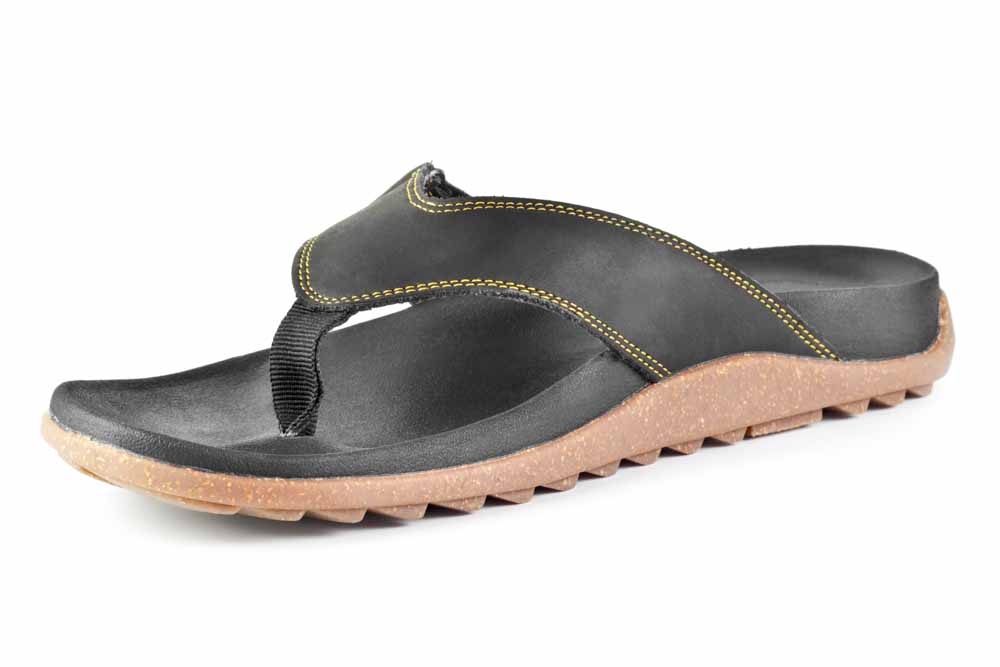 Sandal Santai Black-Green